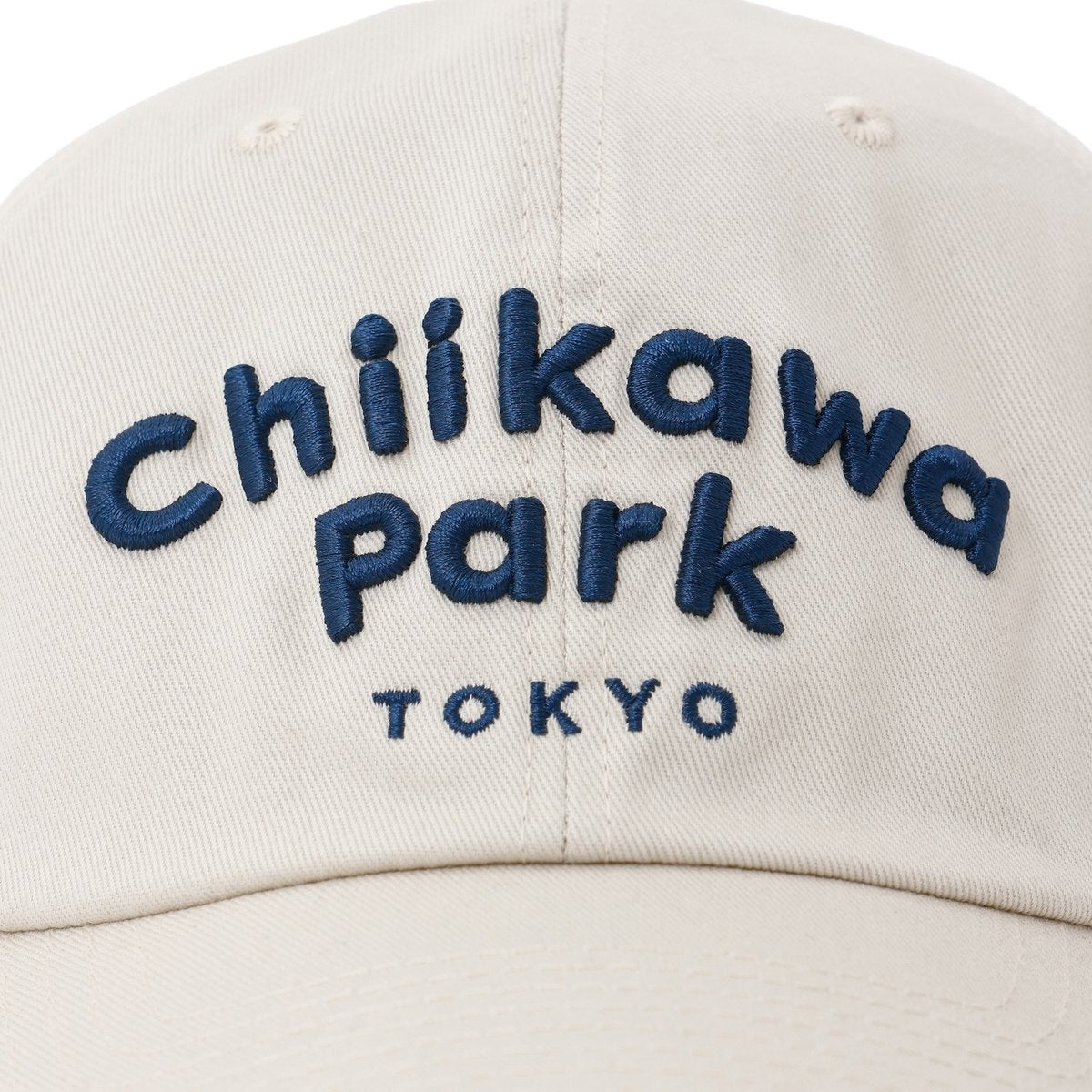 吉伊卡哇乐园 鸭舌帽 (Logo / 米色)