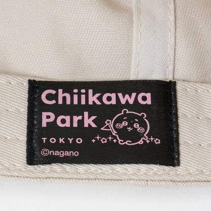 吉伊卡哇乐园 鸭舌帽 (Logo / 米色)