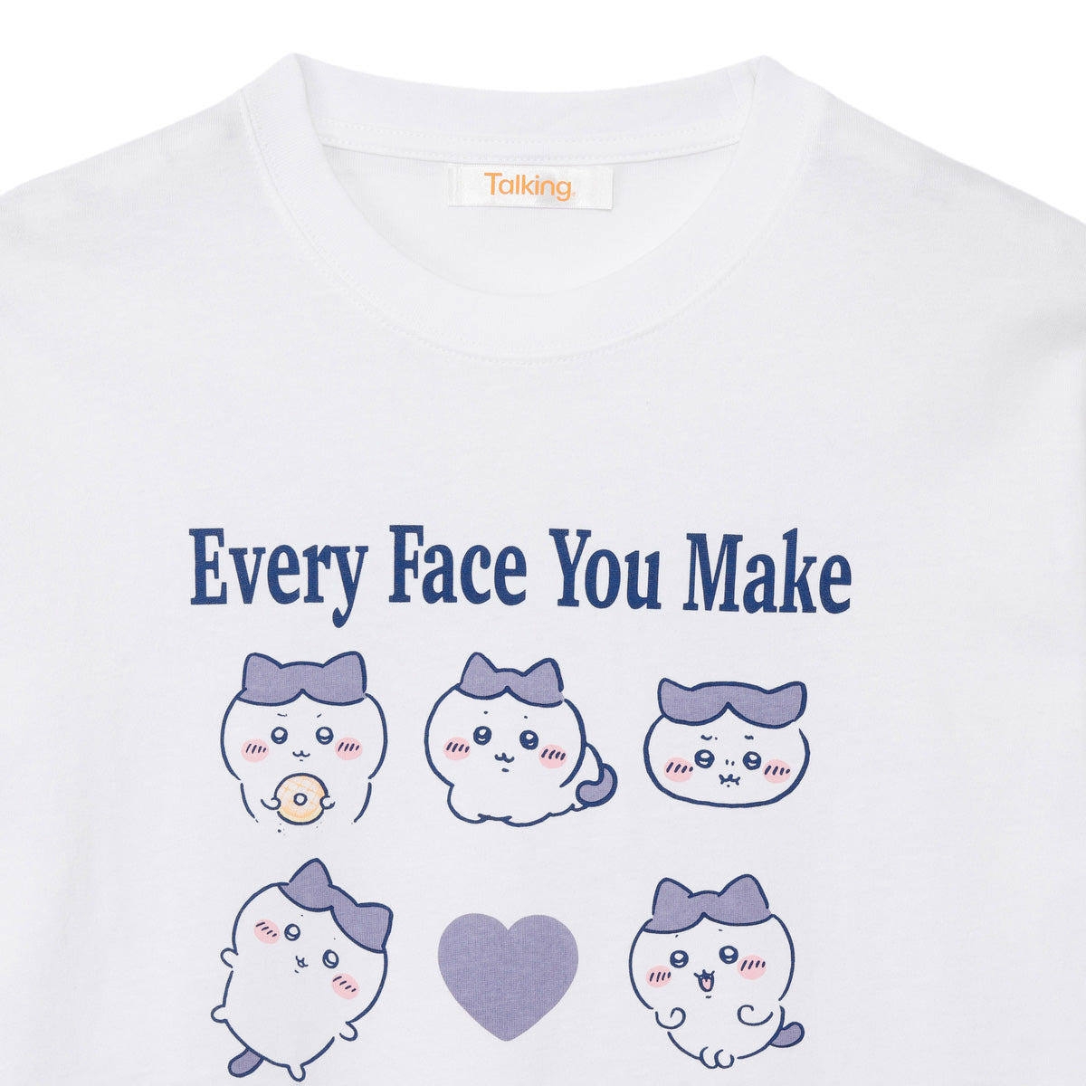 치이카와 T셔츠 (가르마 시리즈 / 화이트)