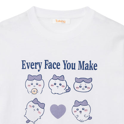 치이카와 T셔츠 (가르마 시리즈 / 화이트)