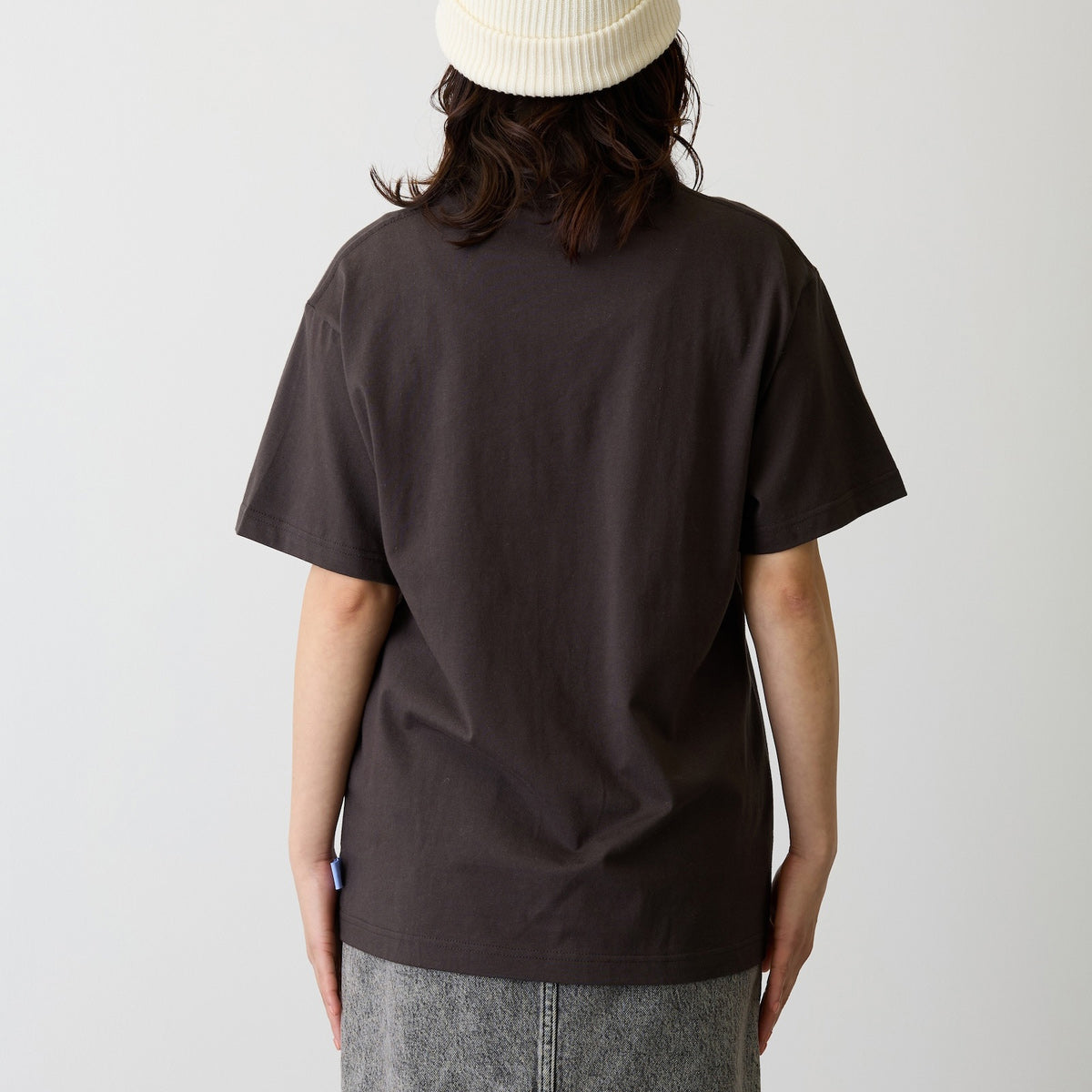 치이카와 T셔츠 (가르마 시리즈 / 차콜)