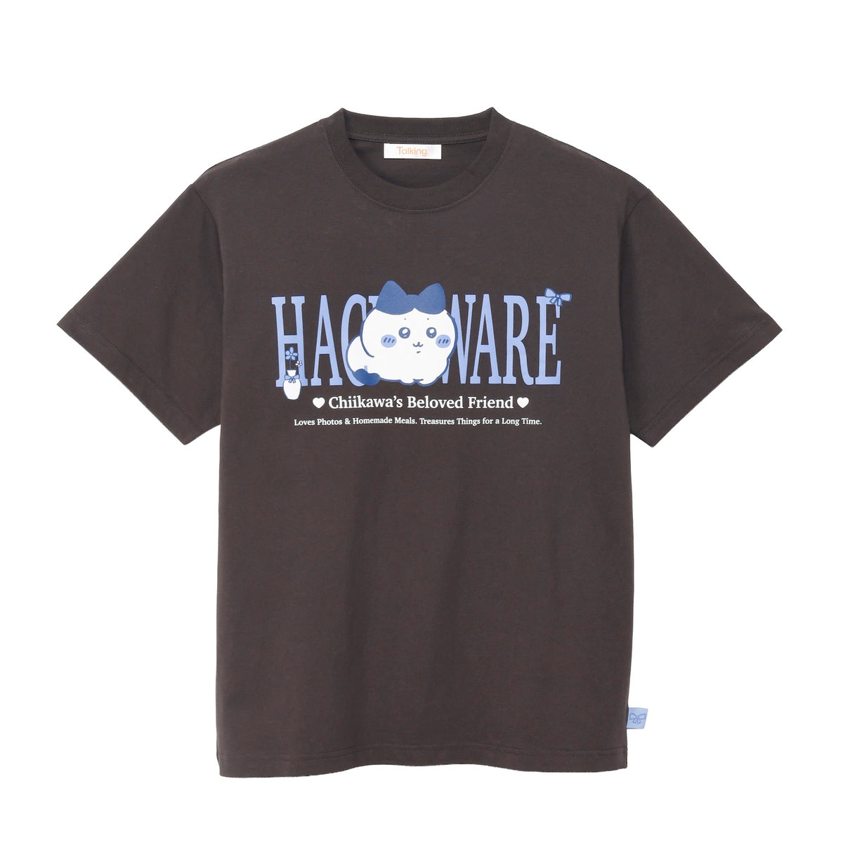 치이카와 T셔츠 (가르마 시리즈 / 차콜)