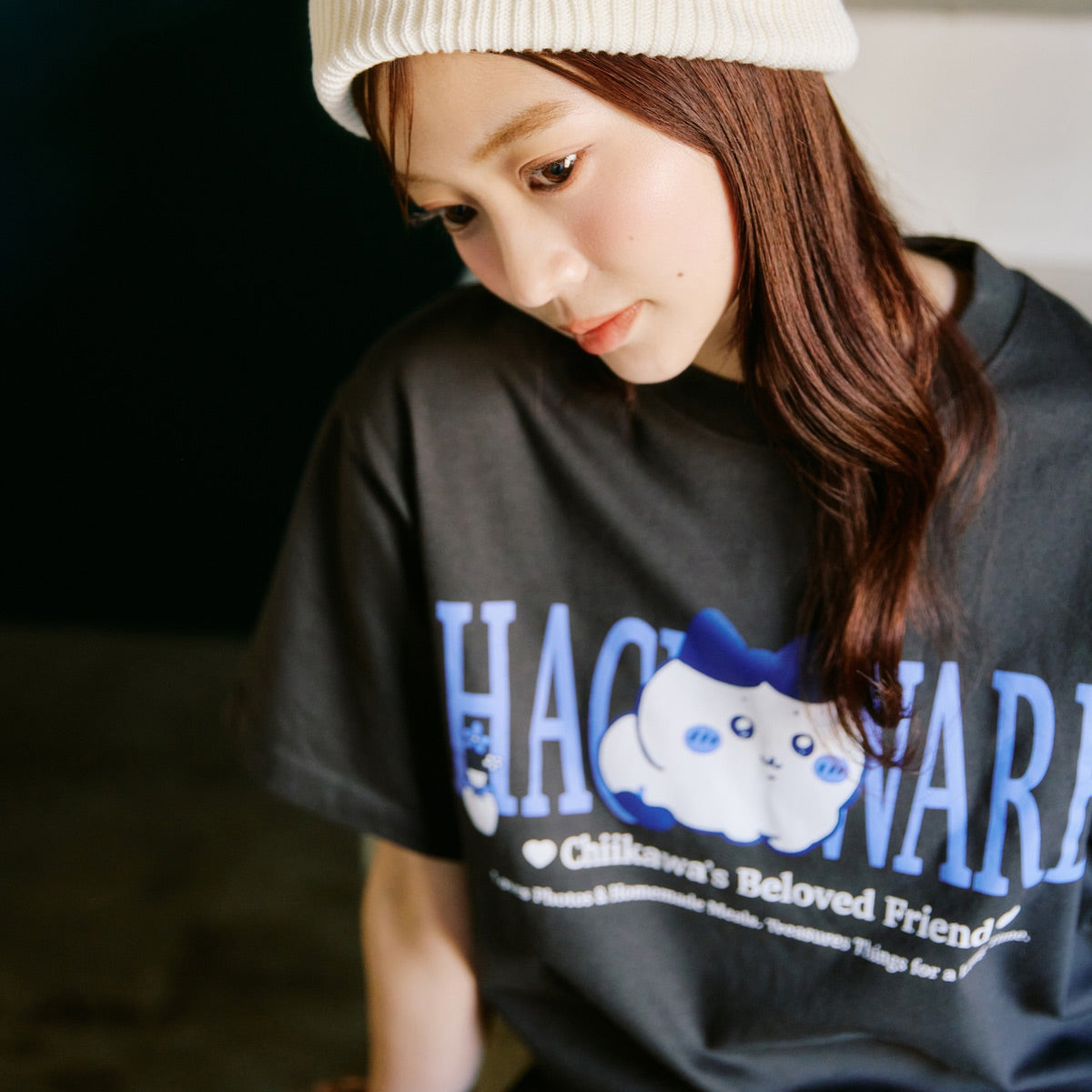 ちいかわ Tシャツ ハチワレシリーズ スミ | ちいかわマーケット 公式