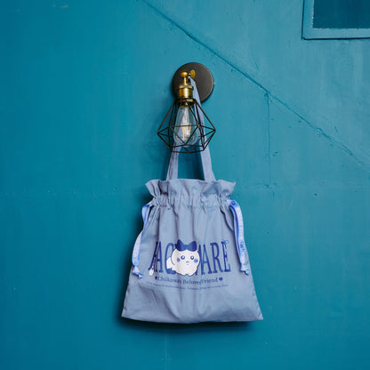 ちいかわ トートバッグ ハチワレシリーズ サックス