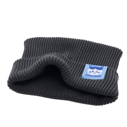 吉伊卡哇 针织帽 (哈奇喵系列 / 炭黑)