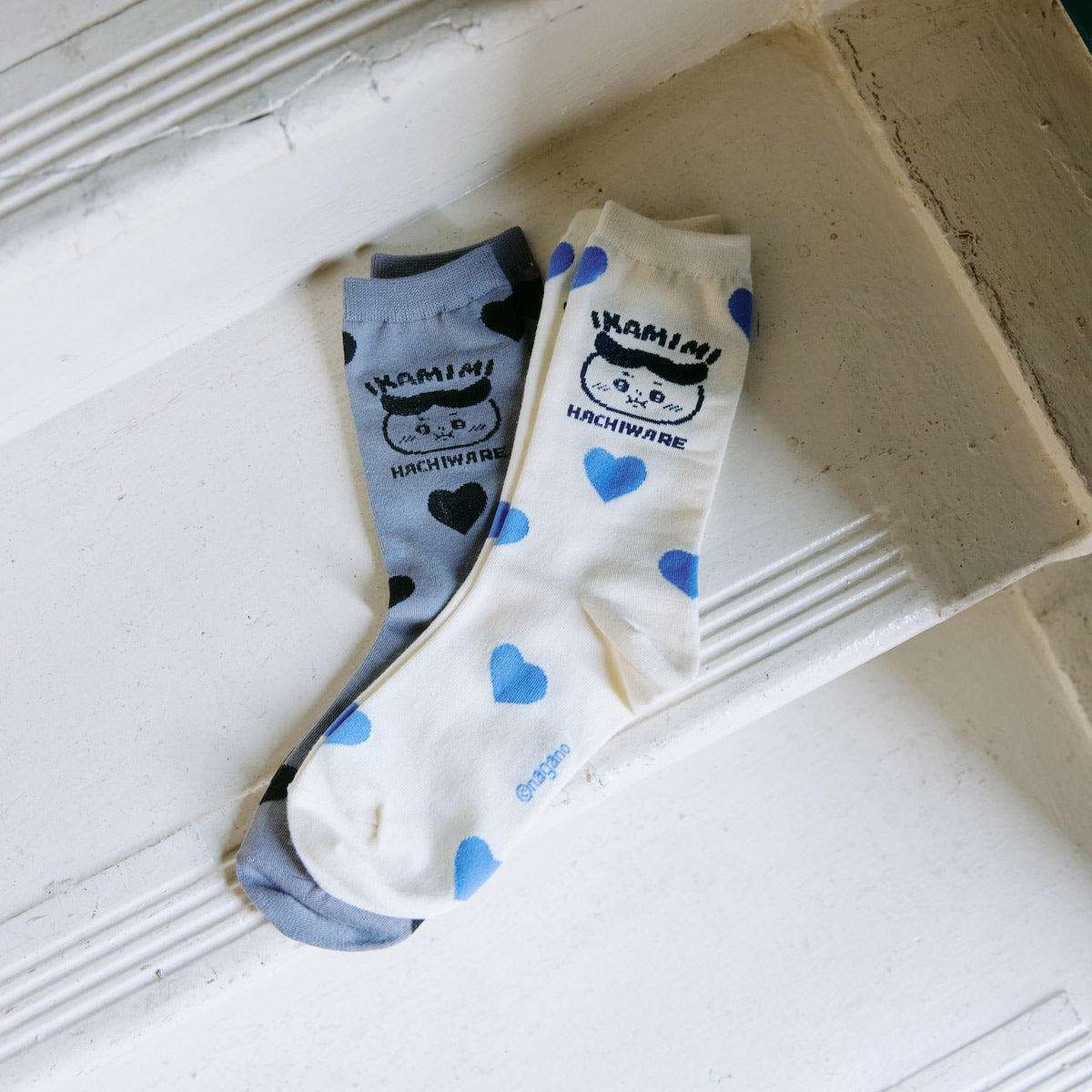 ちいかわ ソックス ハチワレシリーズ ホワイト