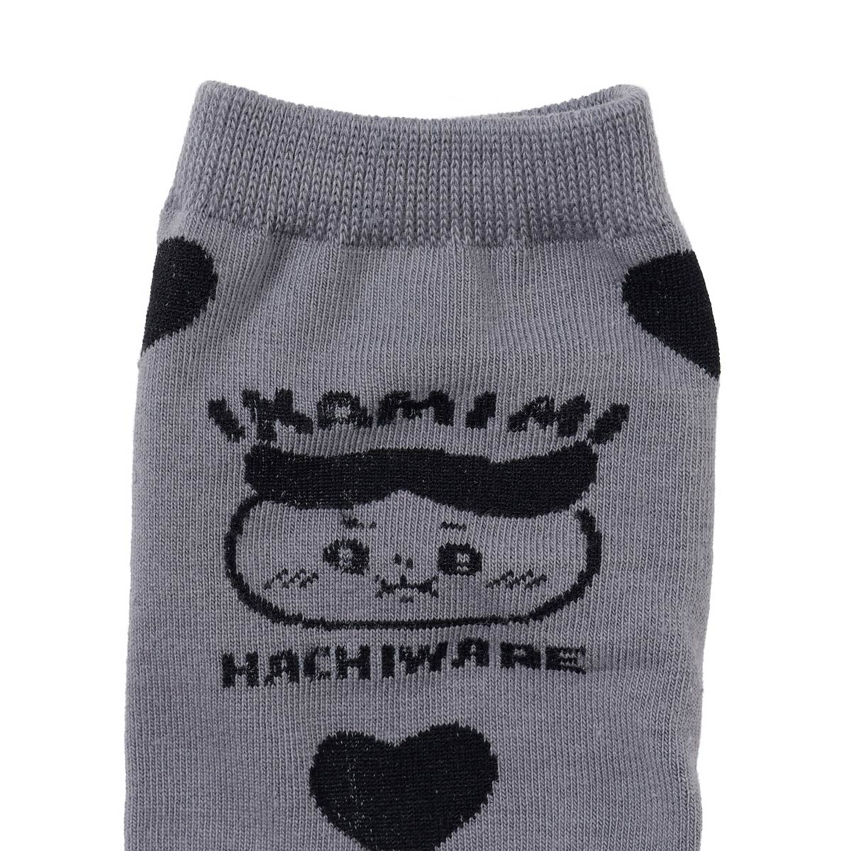 ちいかわ ソックス ハチワレシリーズ グレー