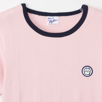 吉伊卡哇 T恤 (Robert P.Miller×Talking / 吉伊卡哇 火烈鸟粉)