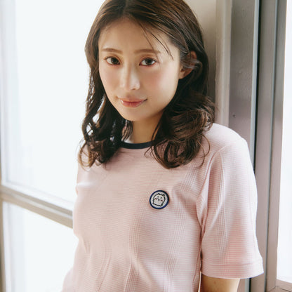 吉伊卡哇 T恤 (Robert P.Miller×Talking / 吉伊卡哇 火烈鸟粉)