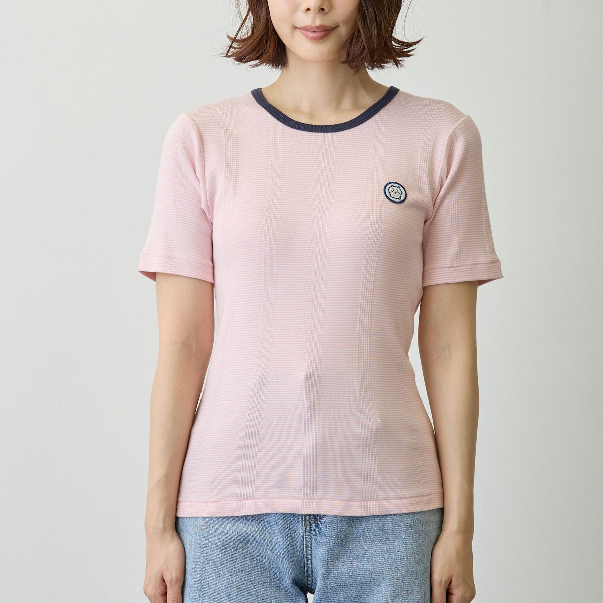 吉伊卡哇 T恤 (Robert P.Miller×Talking / 吉伊卡哇 火烈鸟粉)