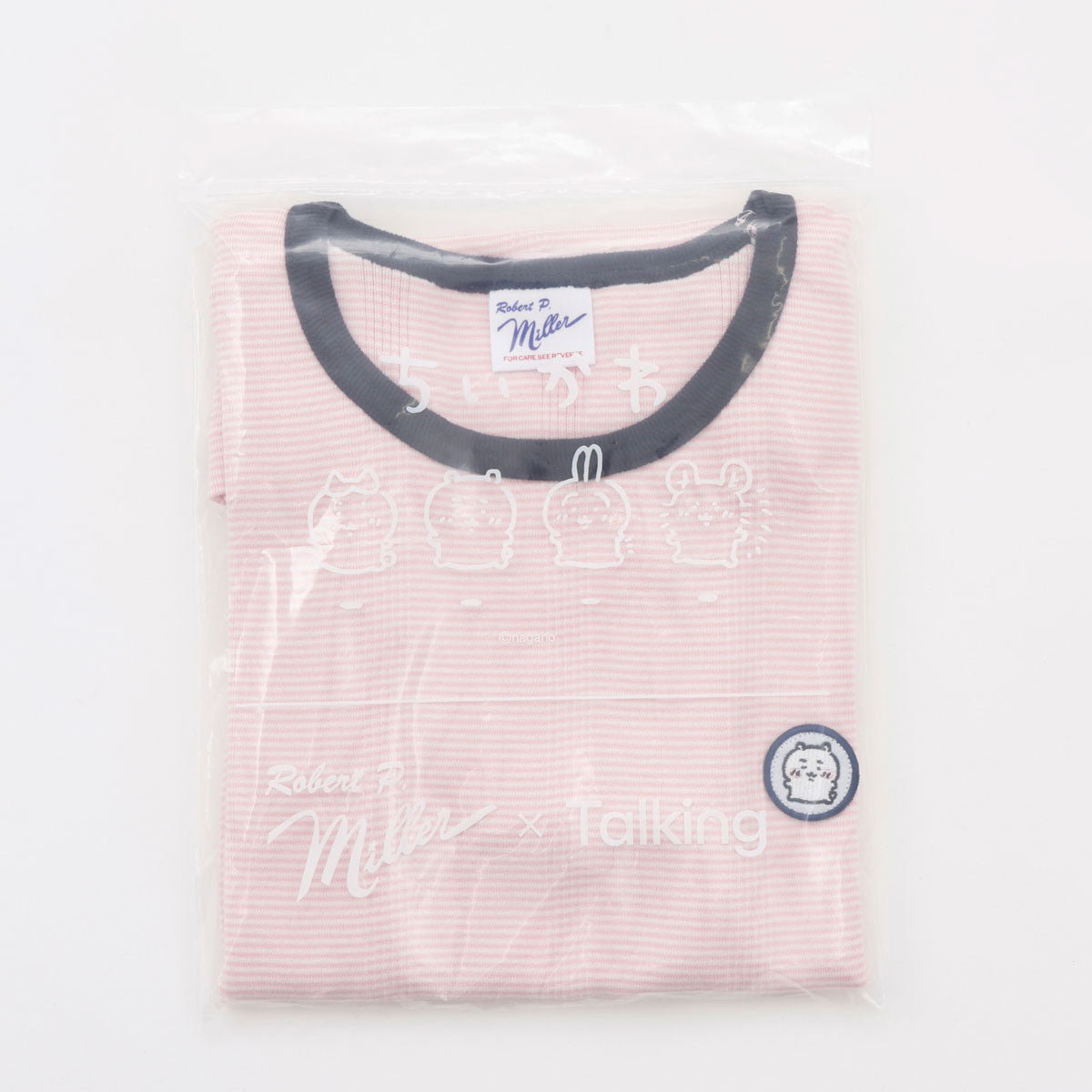 吉伊卡哇 T恤 (Robert P.Miller×Talking / 吉伊卡哇 火烈鸟粉)