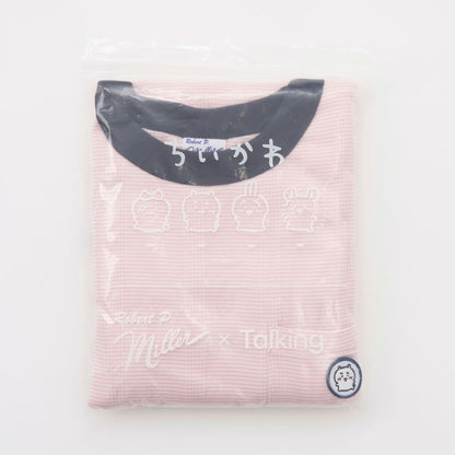 吉伊卡哇 寬鬆廓形口袋T恤 (Robert P.Miller×Talking / 吉伊卡哇 火烈鳥粉)