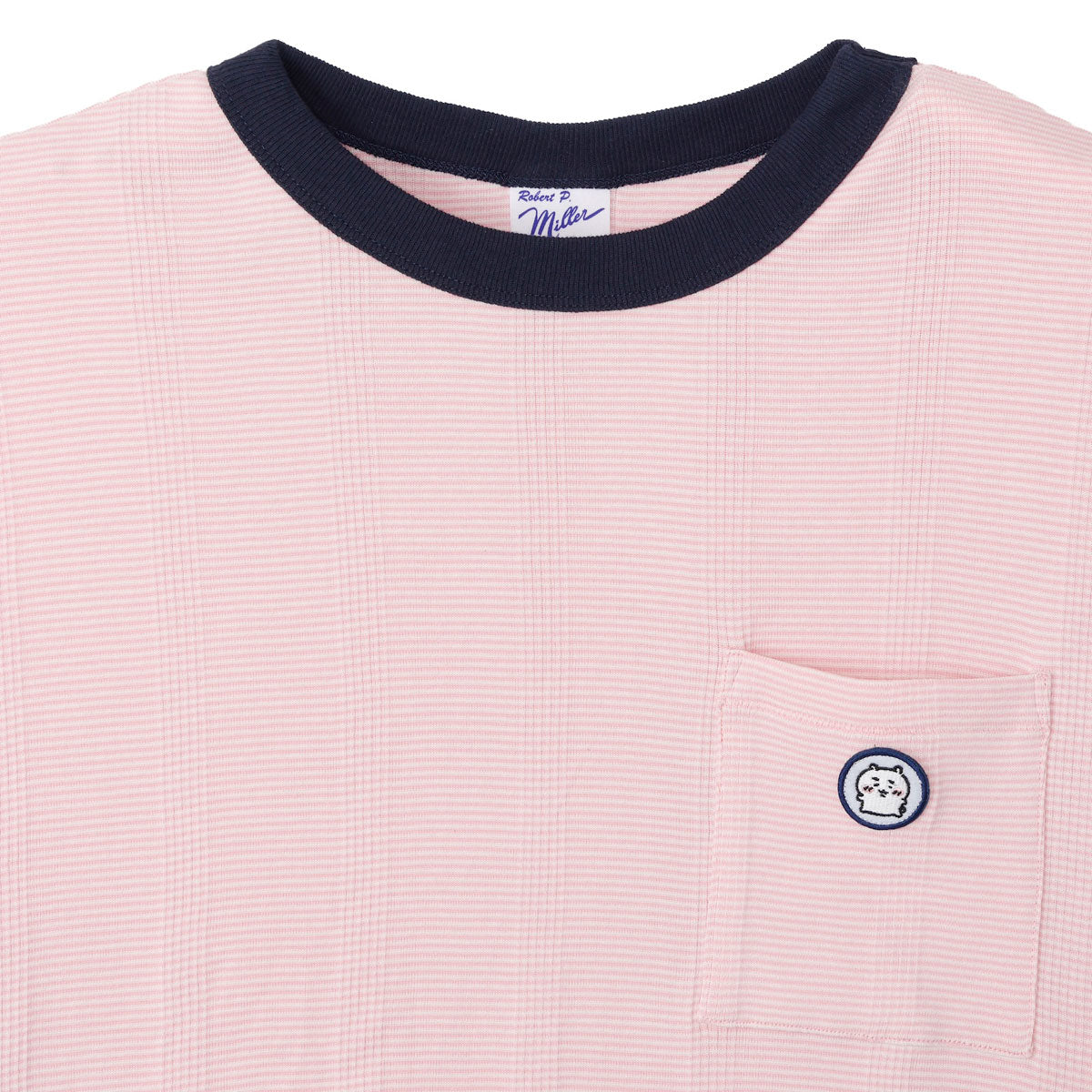 吉伊卡哇 寬鬆廓形口袋T恤 (Robert P.Miller×Talking / 吉伊卡哇 火烈鳥粉)