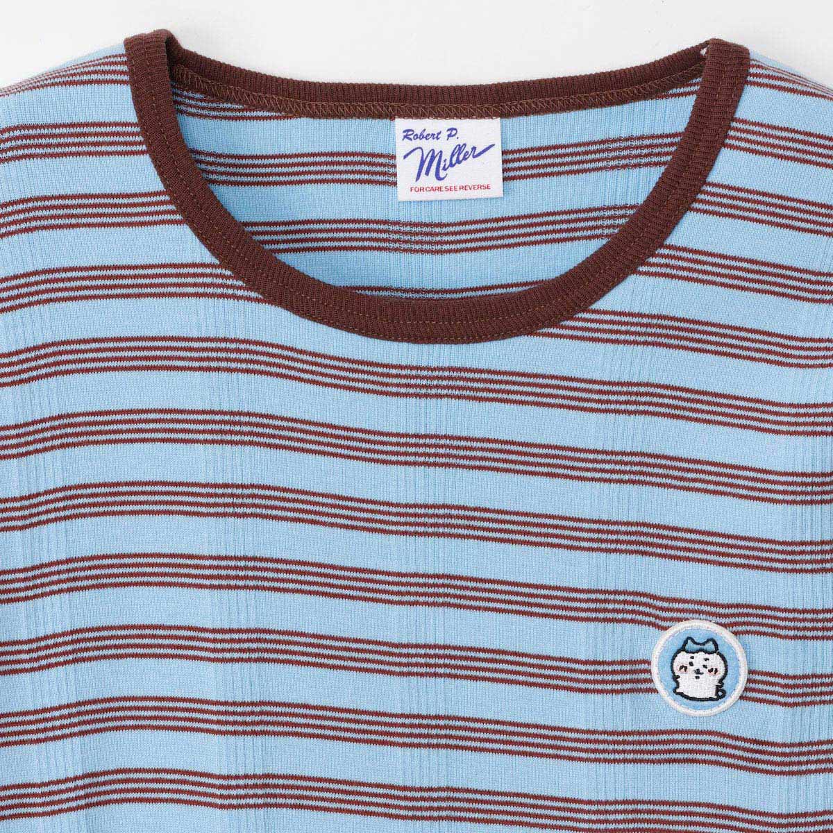 吉伊卡哇 T恤 (Robert P.Miller×Talking / 哈奇喵 蓝莓色)