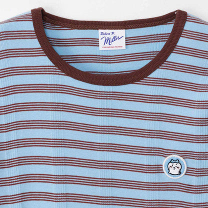 吉伊卡哇 T恤 (Robert P.Miller×Talking / 哈奇喵 蓝莓色)