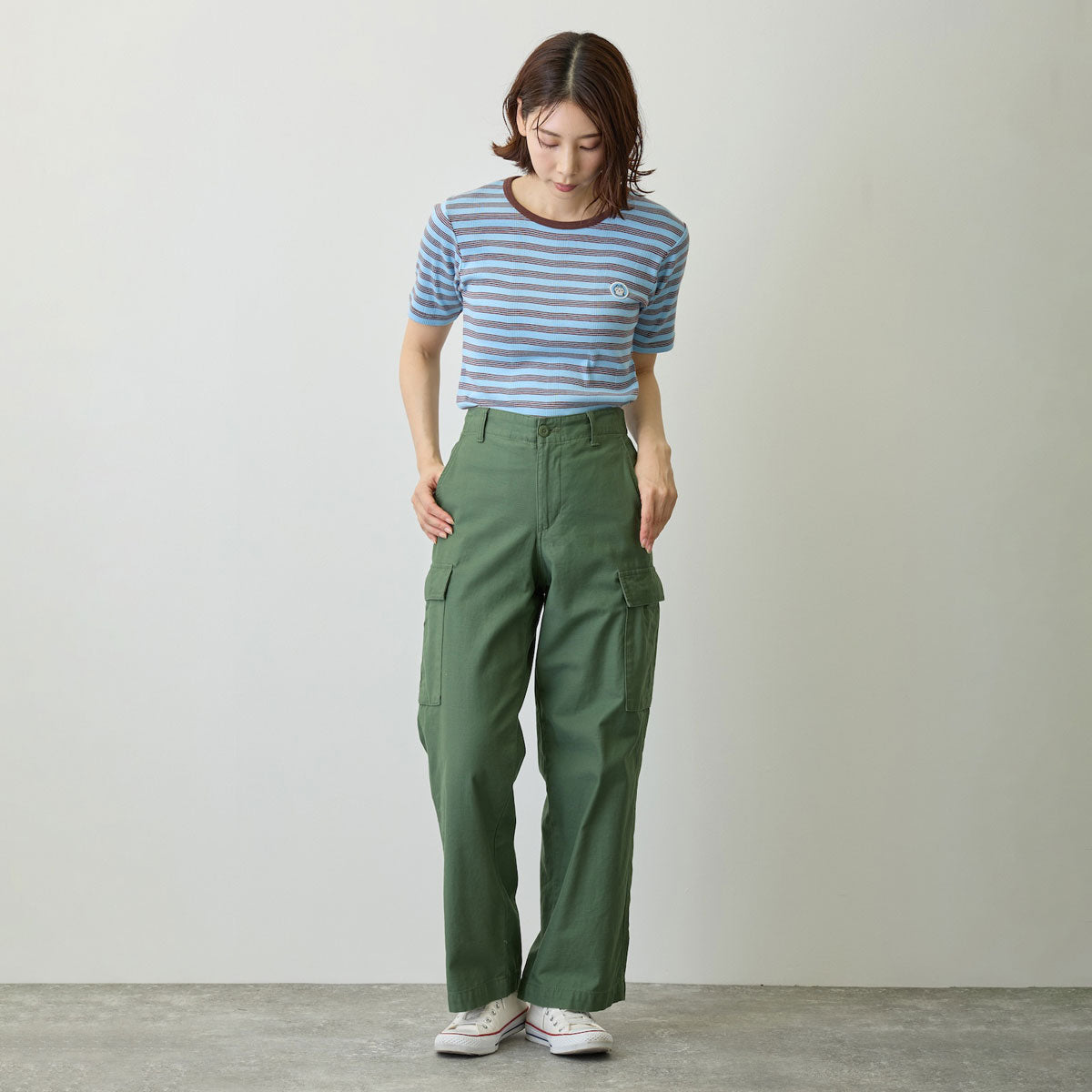 吉伊卡哇 T恤 (Robert P.Miller×Talking / 哈奇喵 蓝莓色)