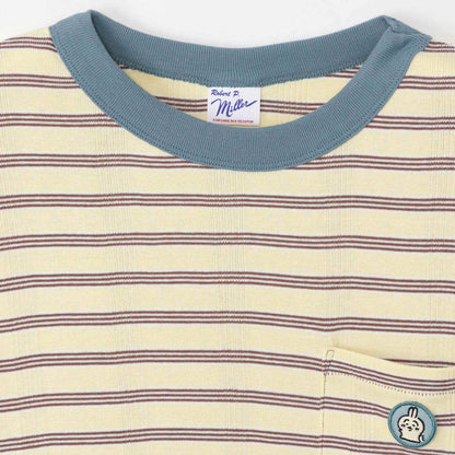 ちいかわ ビッグシルエットポケットTシャツ Robert P.Miller×Talking うさぎ BANANA