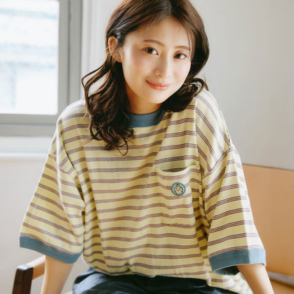 ちいかわ ビッグシルエットポケットTシャツ Robert P.Miller×Talking うさぎ BANANA