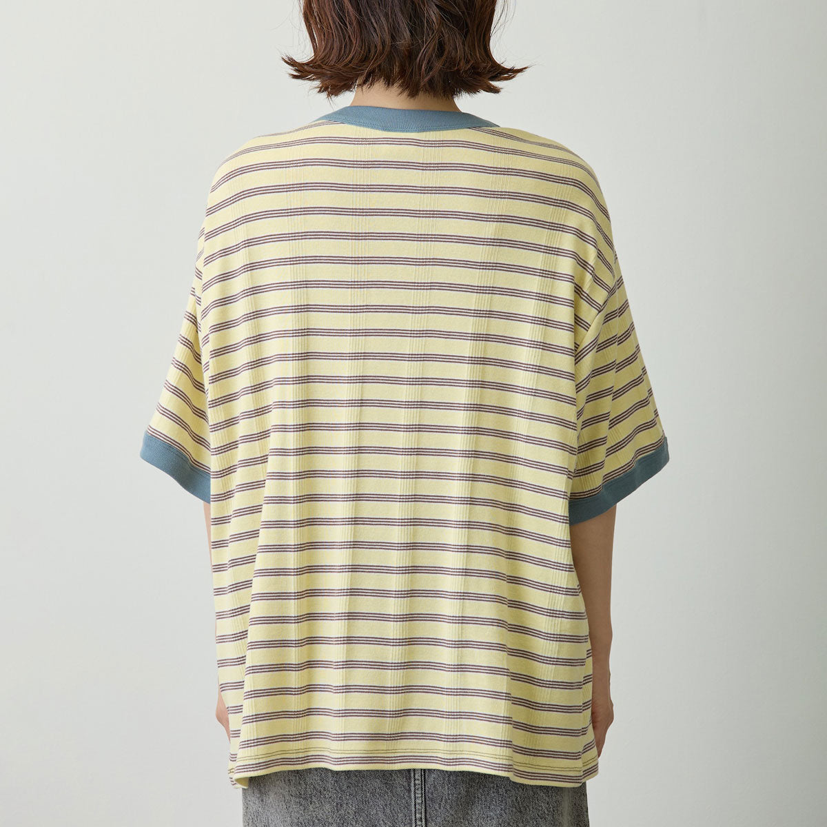 ちいかわ ビッグシルエットポケットTシャツ Robert P.Miller×Talking うさぎ BANANA