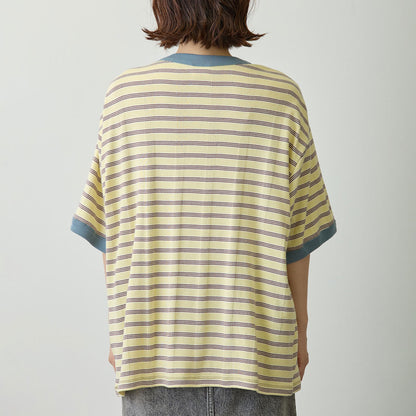 ちいかわ ビッグシルエットポケットTシャツ Robert P.Miller×Talking うさぎ BANANA