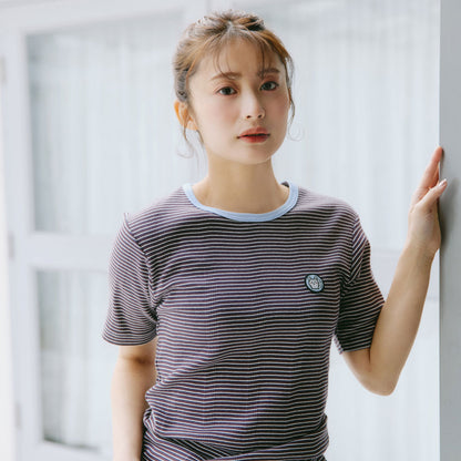 吉伊卡哇 T恤 (Robert P.Miller×Talking / 飞鼠 咖啡色)