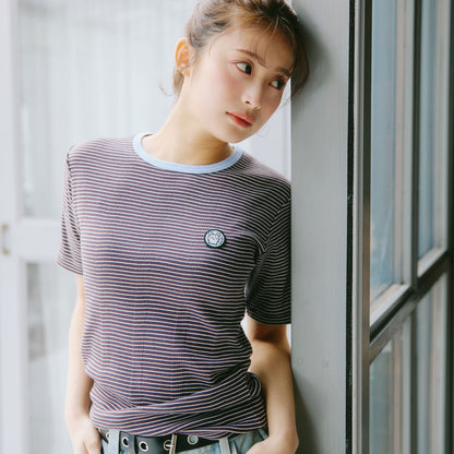 吉伊卡哇 T恤 (Robert P.Miller×Talking / 飞鼠 咖啡色)