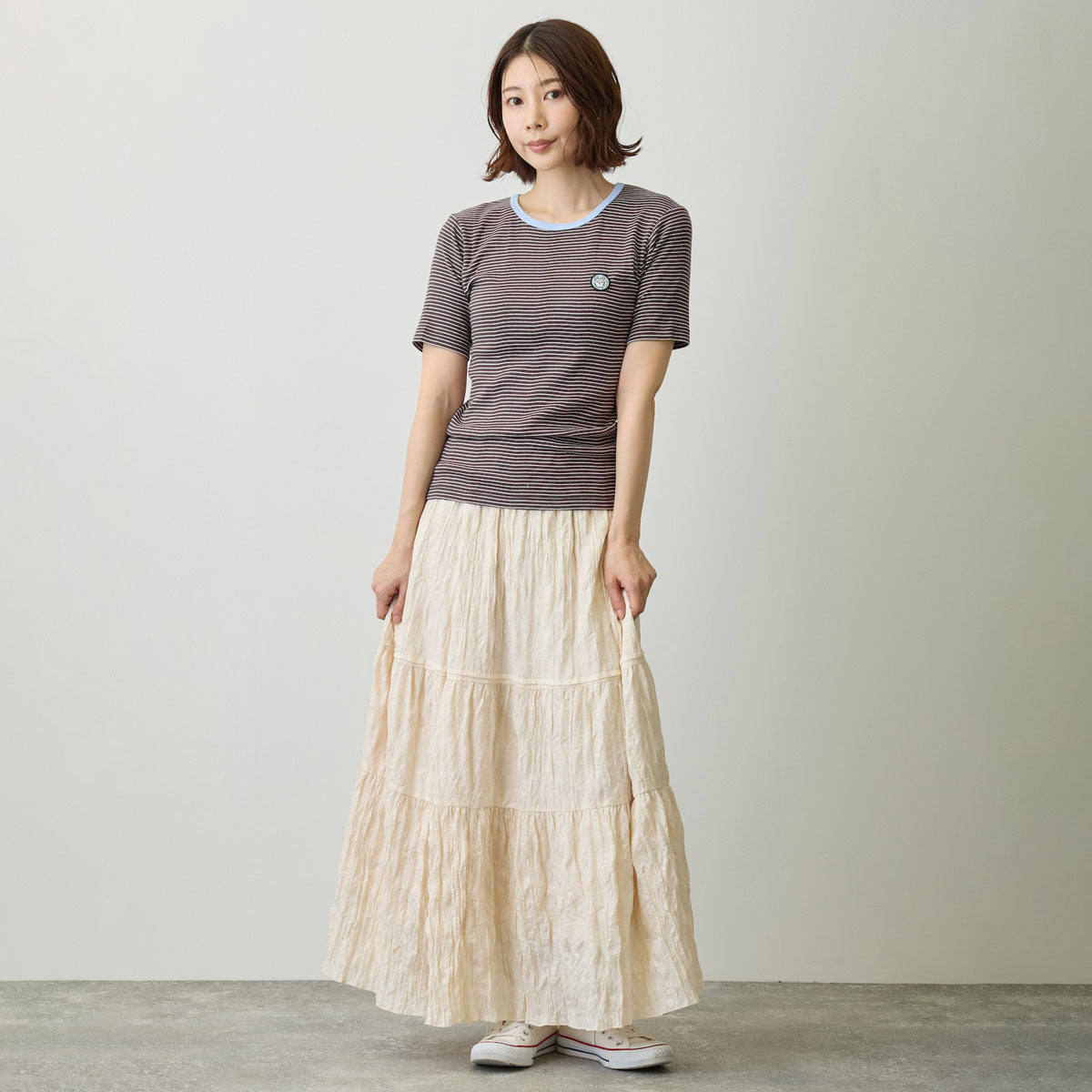 吉伊卡哇 T恤 (Robert P.Miller×Talking / 飞鼠 咖啡色)