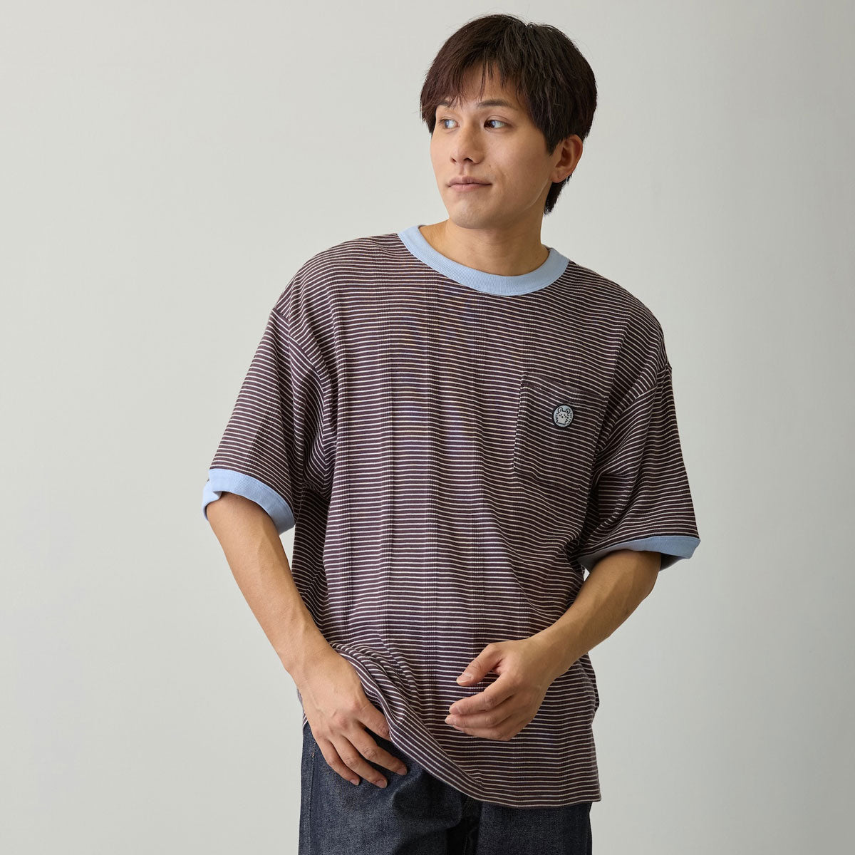 ちいかわ ビッグシルエットポケットTシャツ Robert P.Miller×Talking