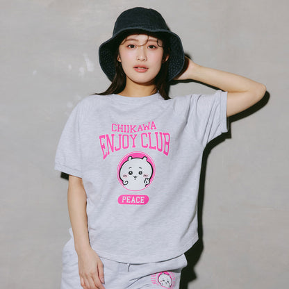 치이카와 T셔츠 (피스 / 치이카와 오트밀 그레이)