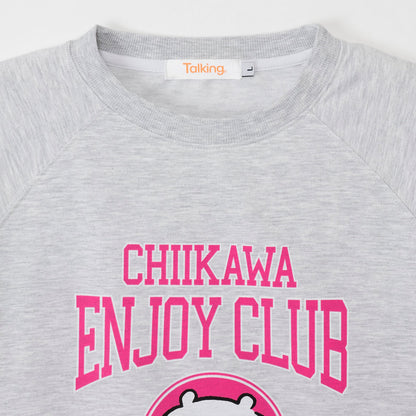 치이카와 T셔츠 (피스 / 치이카와 오트밀 그레이)