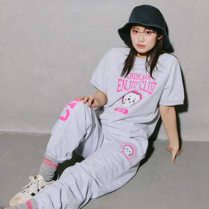 치이카와 T셔츠 (피스 / 치이카와 오트밀 그레이)