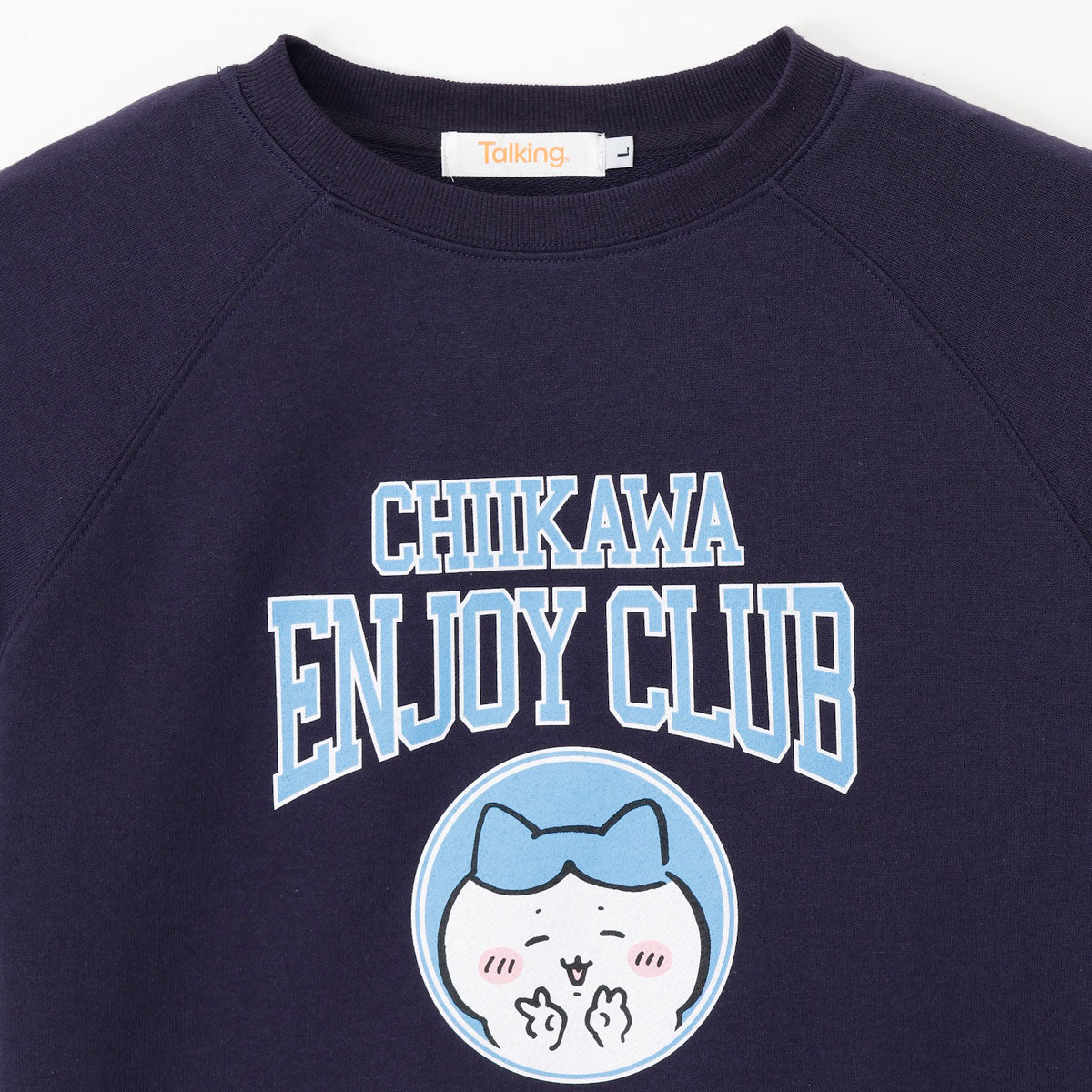 치이카와 T셔츠 (피스 / 가르마 네이비)