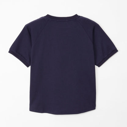 치이카와 T셔츠 (피스 / 가르마 네이비)