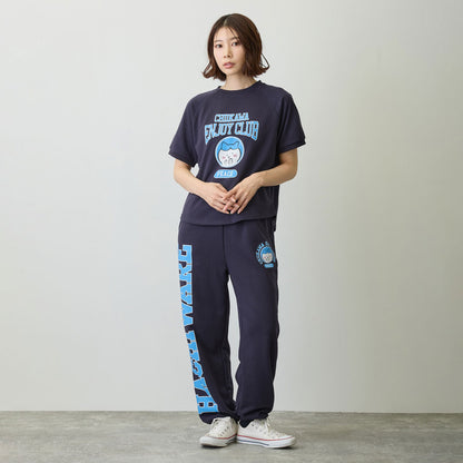 치이카와 T셔츠 (피스 / 가르마 네이비)