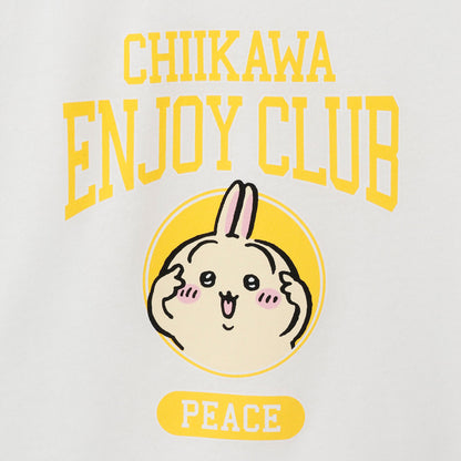 치이카와 T셔츠 (피스 / 토끼 화이트)
