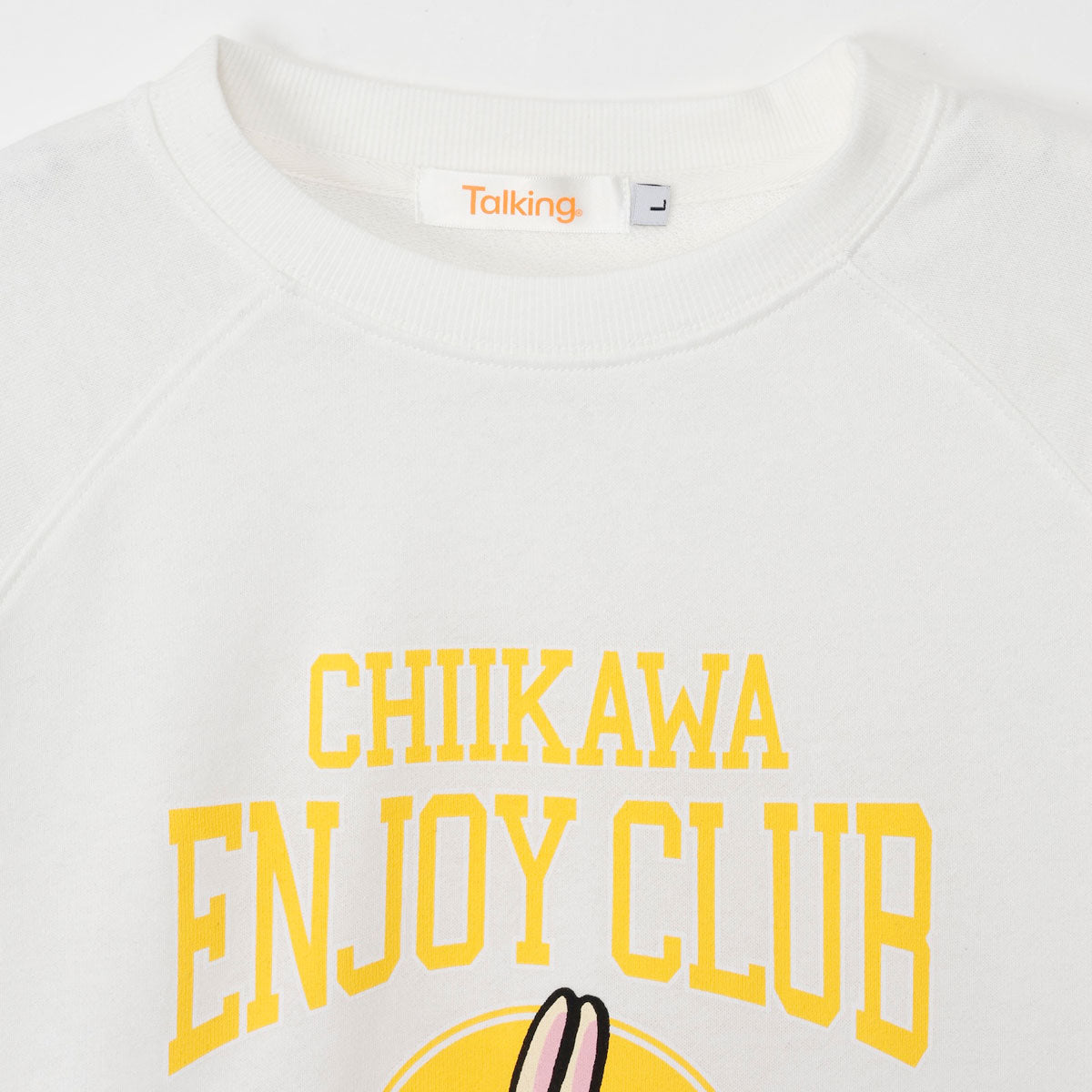 치이카와 T셔츠 (피스 / 토끼 화이트)