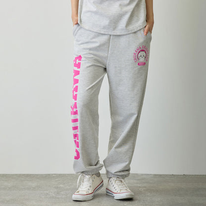 치이카와 스웨트 팬츠 (피스 / 치이카와 오트밀 그레이)
