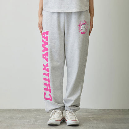 치이카와 스웨트 팬츠 (피스 / 치이카와 오트밀 그레이)