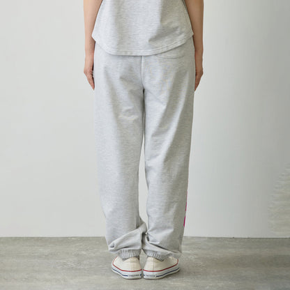 치이카와 스웨트 팬츠 (피스 / 치이카와 오트밀 그레이)