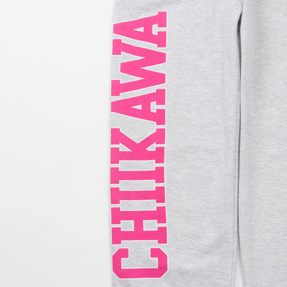 치이카와 스웨트 팬츠 (피스 / 치이카와 오트밀 그레이)