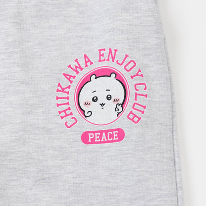 치이카와 스웨트 팬츠 (피스 / 치이카와 오트밀 그레이)