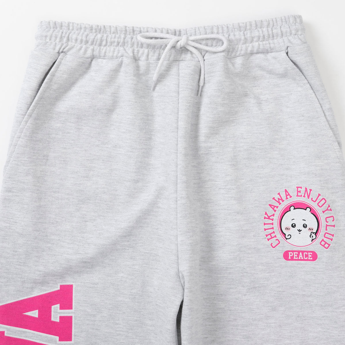 치이카와 스웨트 팬츠 (피스 / 치이카와 오트밀 그레이)