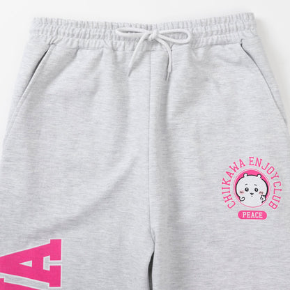 치이카와 스웨트 팬츠 (피스 / 치이카와 오트밀 그레이)