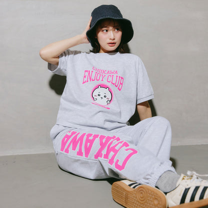 치이카와 스웨트 팬츠 (피스 / 치이카와 오트밀 그레이)