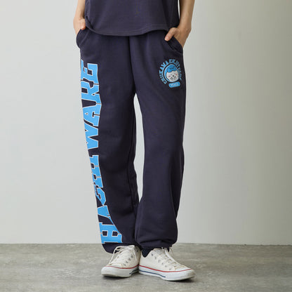 치이카와 스웨트 팬츠 (피스 / 가르마 네이비)