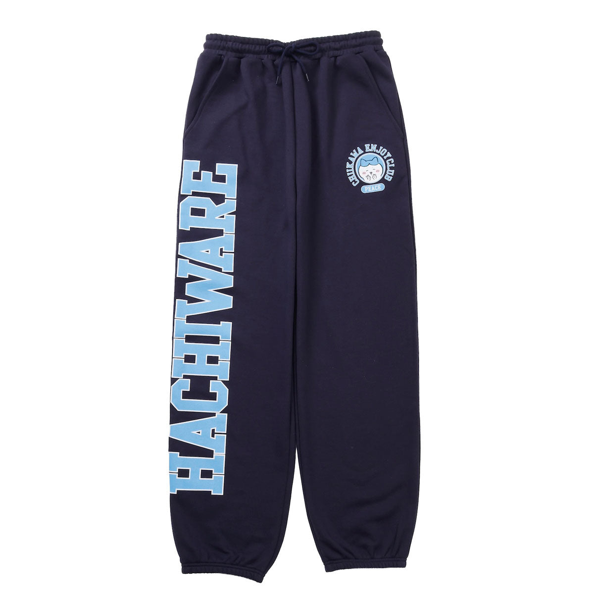치이카와 스웨트 팬츠 (피스 / 가르마 네이비)
