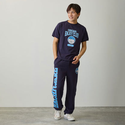 치이카와 스웨트 팬츠 (피스 / 가르마 네이비)