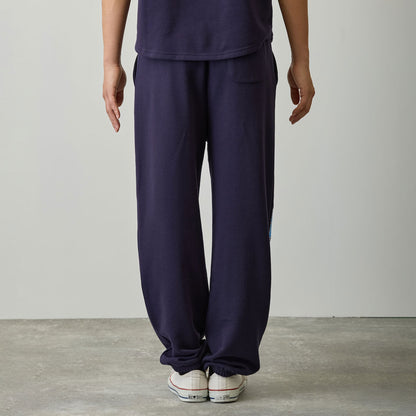 치이카와 스웨트 팬츠 (피스 / 가르마 네이비)