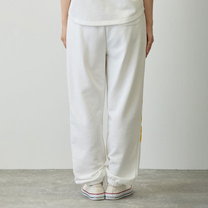 치이카와 스웨트 팬츠 (피스 / 토끼 화이트)