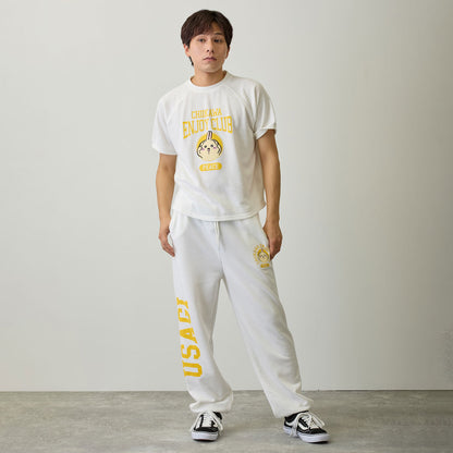 치이카와 스웨트 팬츠 (피스 / 토끼 화이트)